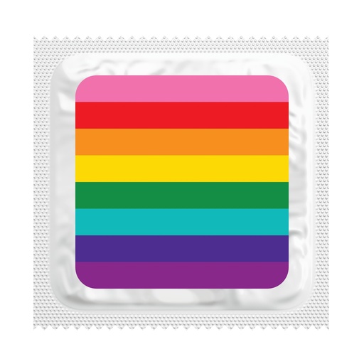 [BKU23] The Original Pride Flag Condoms, Bag of 50