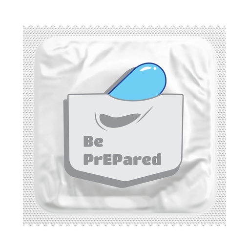 [BKU48] Pocket PrEP HIV Awareness Condoms, Bag of 50