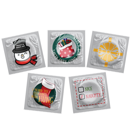 [BKU83] Wintry Mix Condoms,  Bag of 48