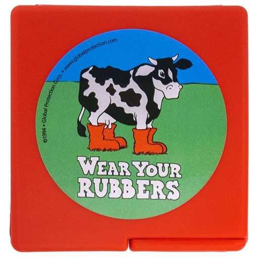 [CCURD22] Wear Your Rubbers Compacts, Bag of 10