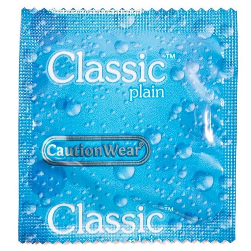 [CW1000CC] Classic Plain Condoms Case of 1000