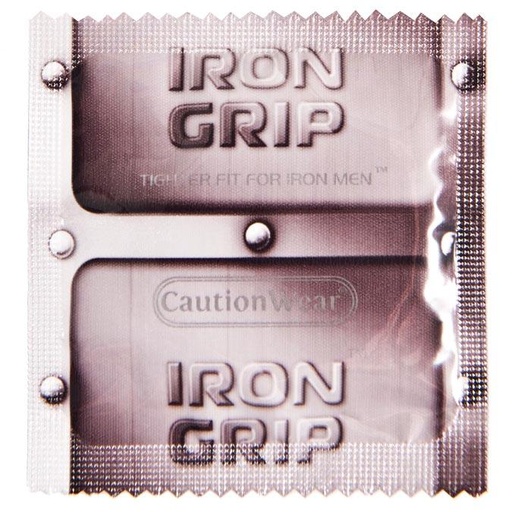 [CW1000IGC] Caution Wear Iron Grip Snug Fit Condoms, Case of 1000