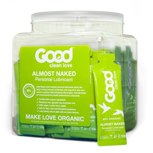 [GCL200103B] Good Clean Love, Almost Naked Lubricant, Bowl of 120