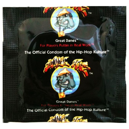 [JH111C] Jimmie Hatz Great Dane Condoms, Case of 1000