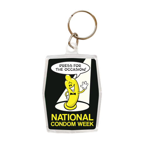 [KPU76] National Condom Week Condom Keypers,  Bag of 10