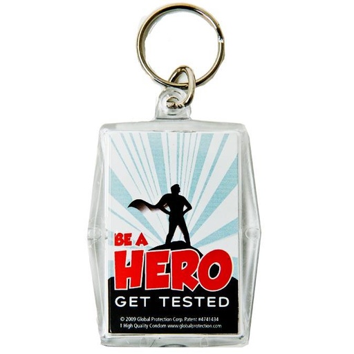 [KPU77] Be a Hero Condom Keypers,  Bag of 10