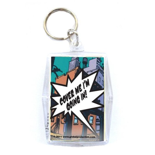 [KPU81] "Cover me, I'm going In" Condom Keyper, Bag of 10