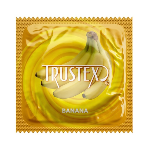 [L8842C] Trustex Banana Condoms,  Case of 1000