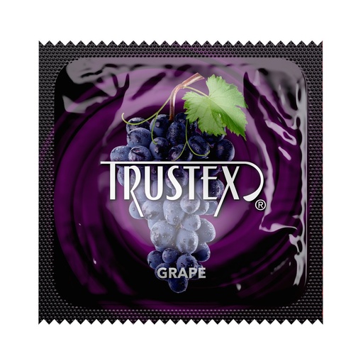 [L8844C] Trustex Grape Condoms, Case of 1000