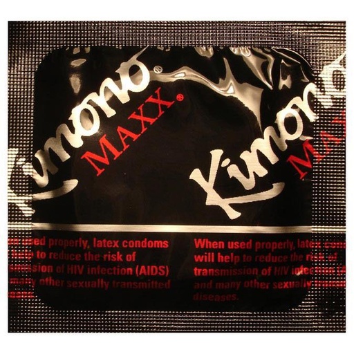 [M2014C] Kimono Maxx Condoms,  Case of 1000