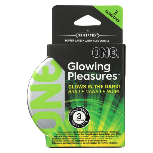 [11503C] ONE® Glowing Pleasures™ 3-Pack, Case of 144