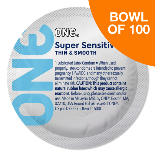 [11600B] ONE® Super Sensitive™,  Contest Collection, Bowl of 100