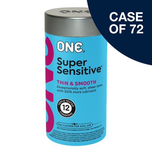 [11602C] ONE® Super Sensitive™ 12-Pack, Case of 72