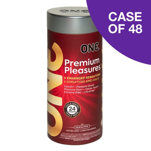 [11824C] ONE® Premium Pleasures™ 24-Pack, Case of 48