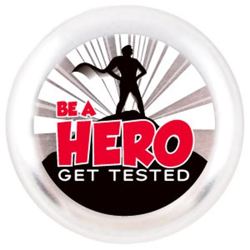 [11CCU7] Be a Hero Condom Tins, Bag of 10