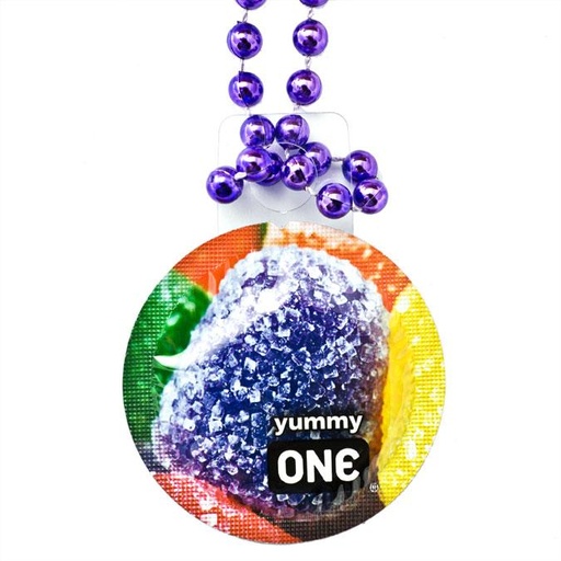 [11CTB01U] ONE® Contest Collection Condom Throw Beads, Box of 36