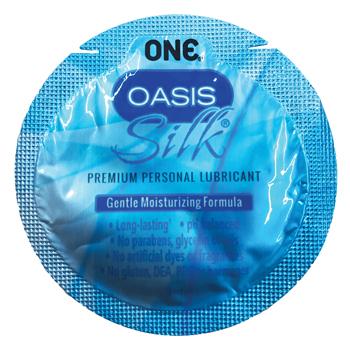 [11L400C] ONE® Oasis Silk®, Hybrid Lubricant, 3ml Sachets, Case of 1,000