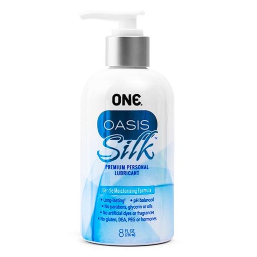 [11L402C-B] ONE® Oasis Silk 8oz Pump Bottle, Case of 24