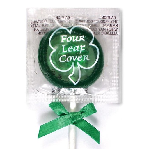 [STUH] Four Leaf Cover Condom Pops, Bag of 50