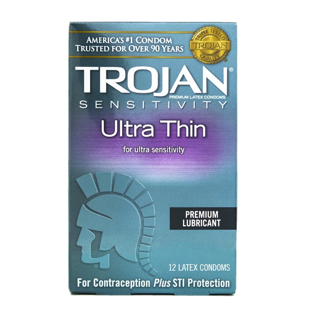 ultra thin lubricated trojan size Trojan® Lubricated Condoms – One Size Fits Most, 36-Count Box