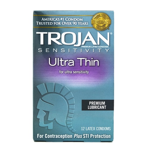 [TR92642U] Trojan Ultra Thin 12pks,  Bundle of 4