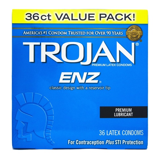 [TR93950U] Trojan ENZ 36pks, Bundle of 4