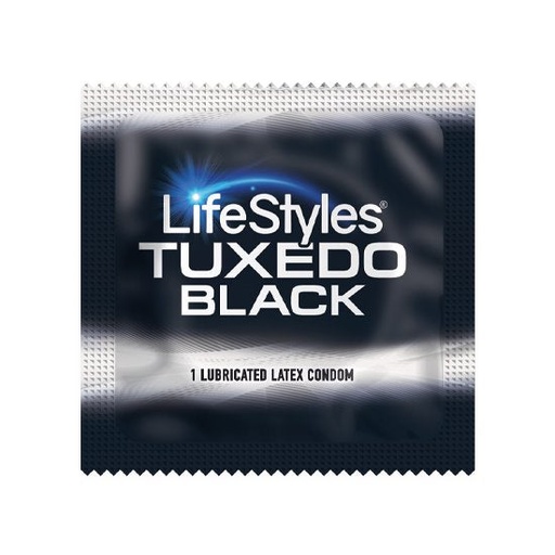 [A6200C] LifeStyles Tuxedo Condoms, Case of 1,008