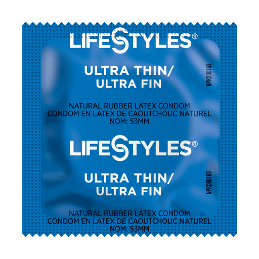 [A6400C] LifeStyles Ultra-Thin Condoms, Case of 1,008