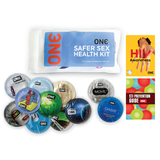 [11SAM01] ONE® Safer Sex Kit, Case of 150