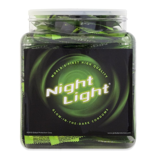 [12000B] Night Light Condoms, Bowl of 144